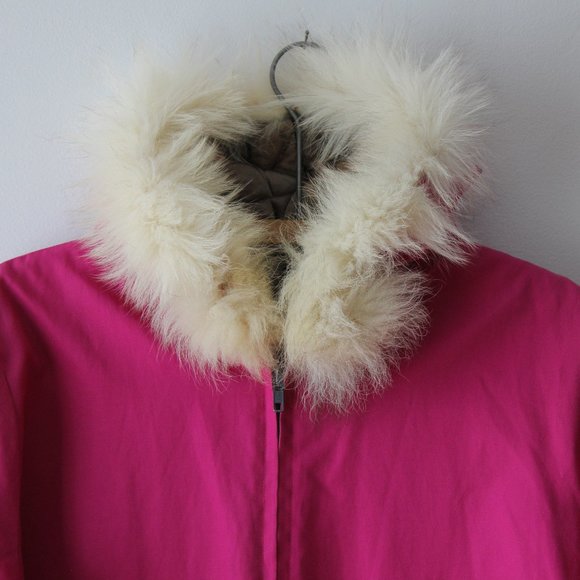 Vintage Pink Embroidered Long Coat - Picture 5 of 15